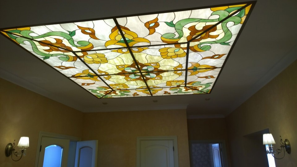 Заказать световой потолок с фотопечатью в г. Кодинск