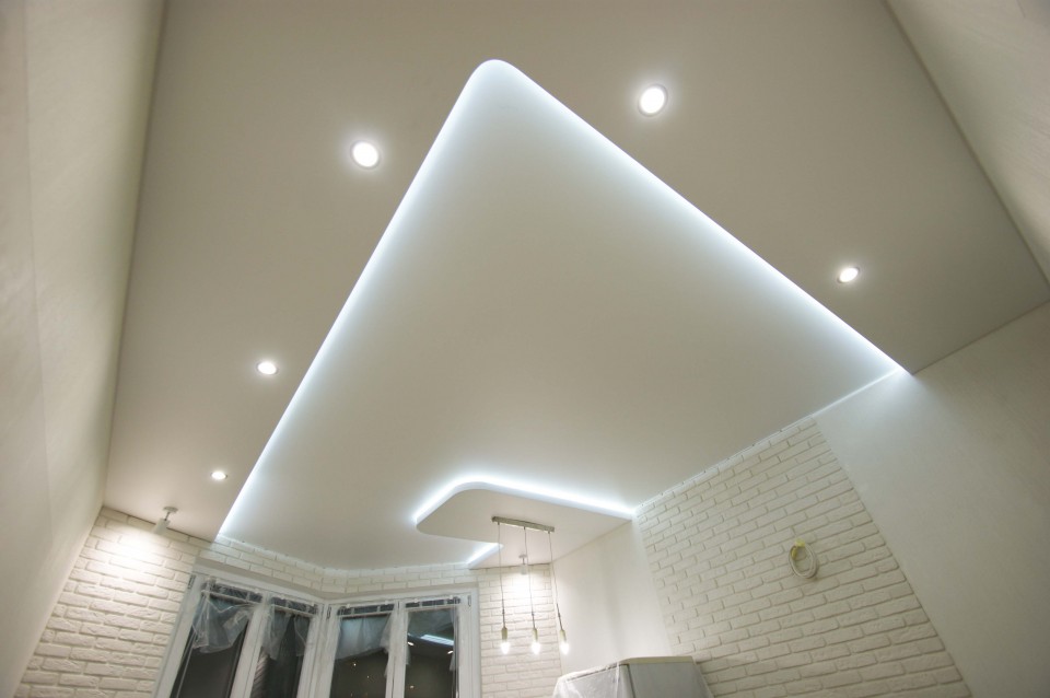 Заказать парящие натяжные потолки в г. Кодинск